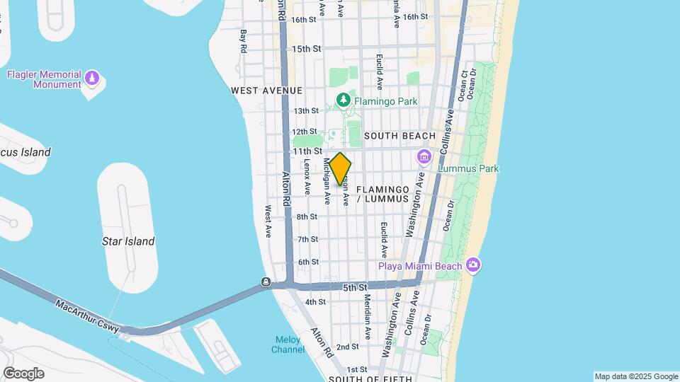 910 Jefferson Ave, Unit 4D Mapa y Detalles de la Ubicación