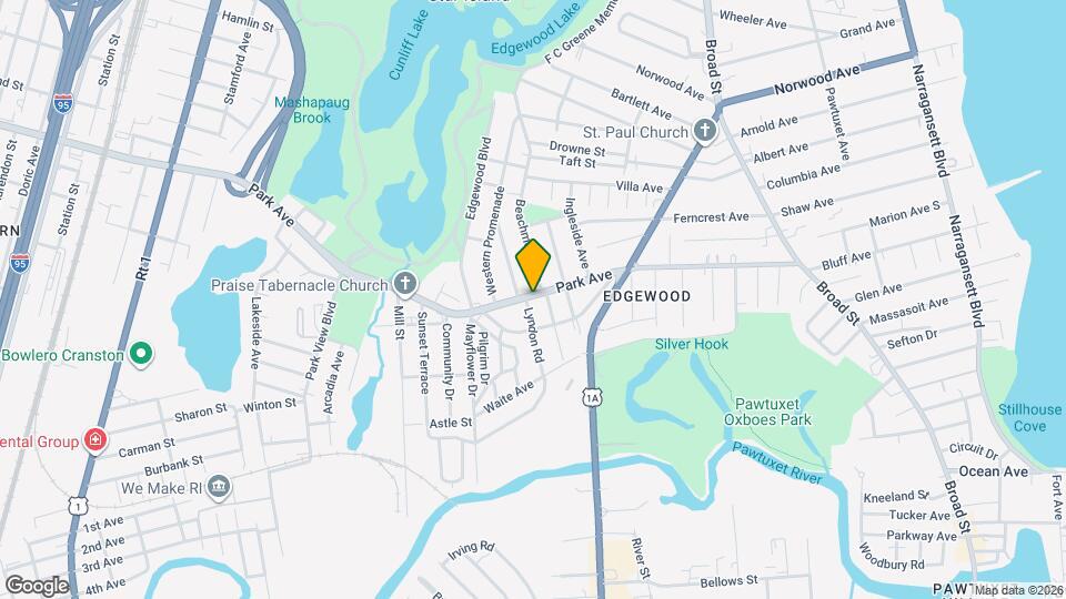 224 Park Ave, Unit 1 Mapa y Detalles de la Ubicación