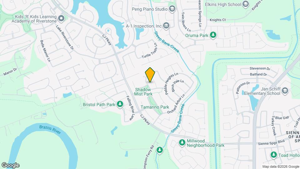 6003 Emmit Creek Ln Map and Location Details