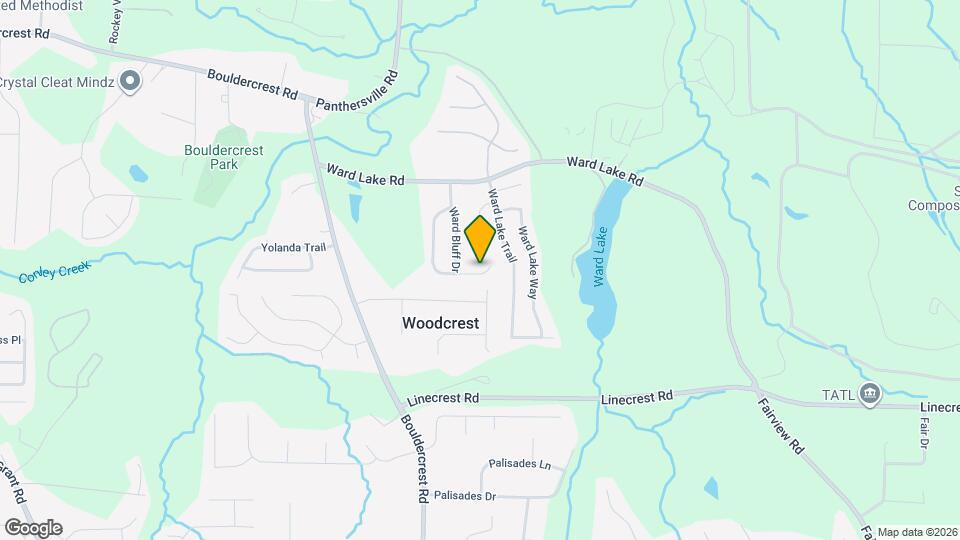 4388 Ward Bluff Ct Mapa y Detalles de la Ubicación