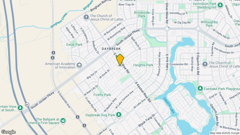 10682 S Kestrel Rise Rd Map and Location Details