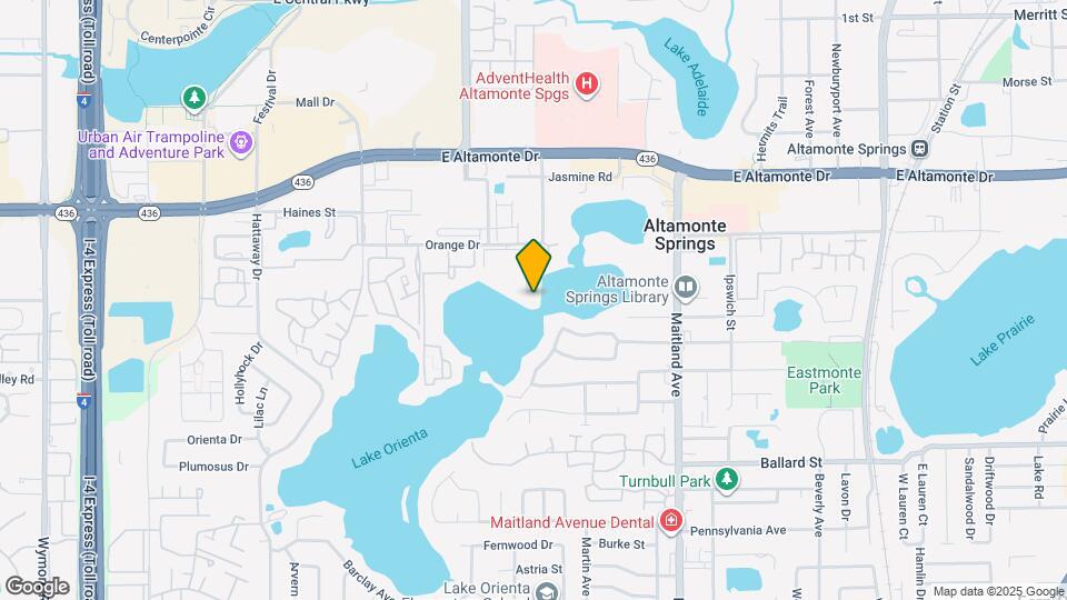 618 Orange Dr Map and Location Details