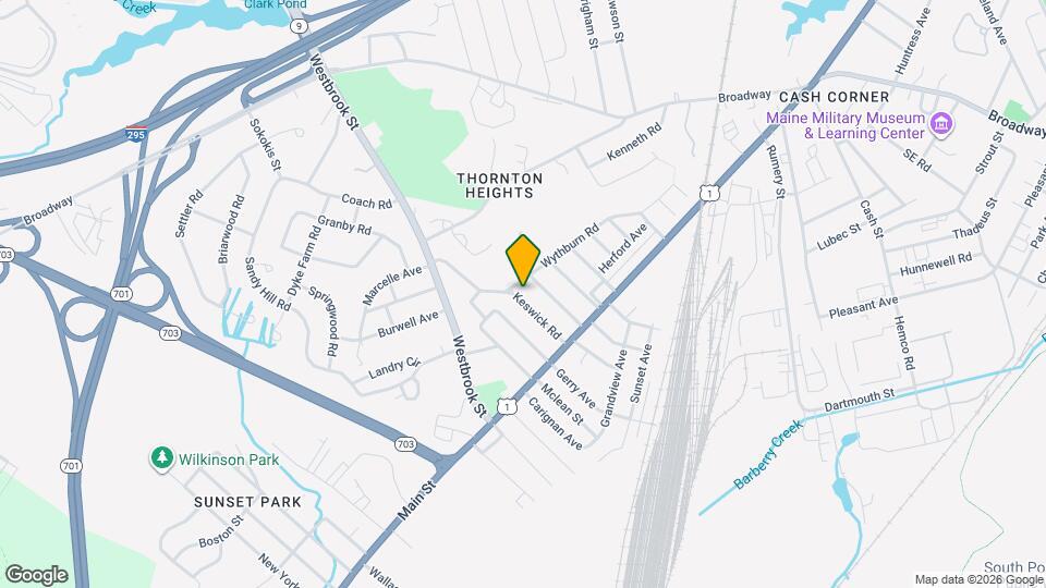 53 Keswick Rd Map and Location Details