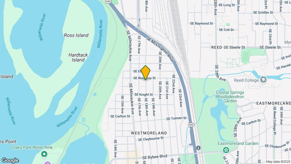 5735 SE 18th Ave Map and Location Details