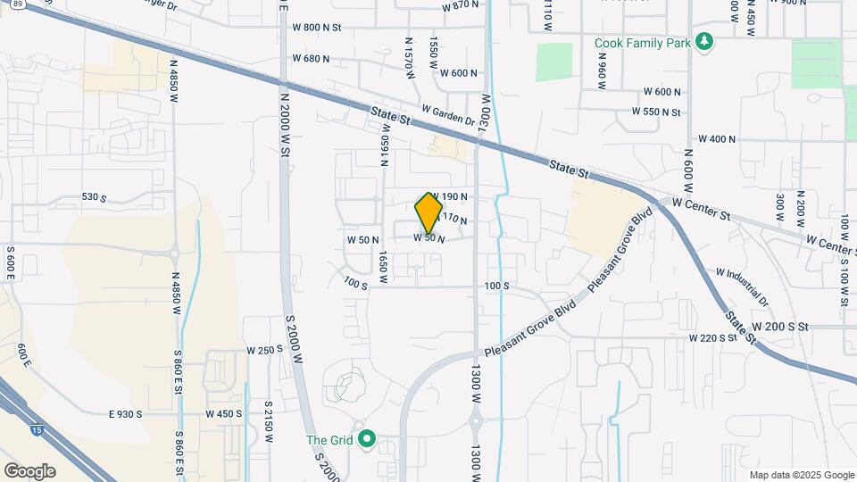 1509 W 50 N Map and Location Details
