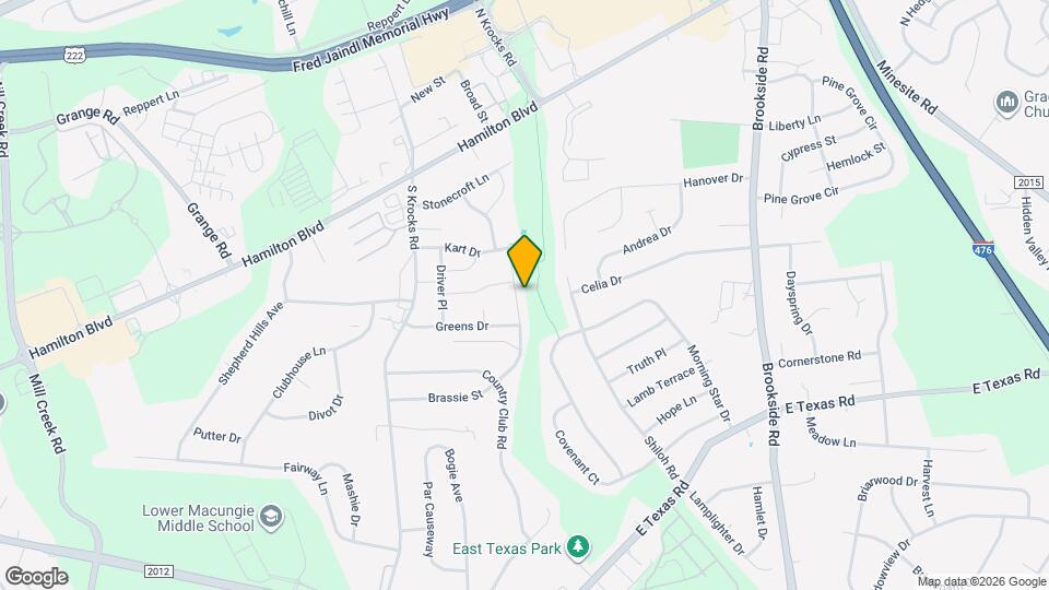 1199 Eagle St Map and Location Details