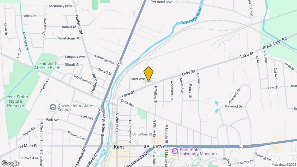 309 Lake St Map and Location Details