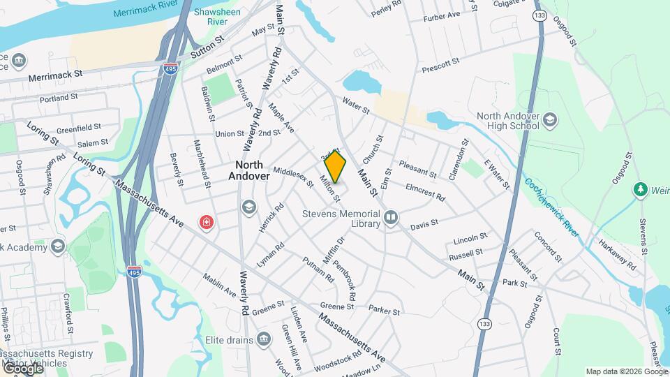 38 Milton St Map and Location Details