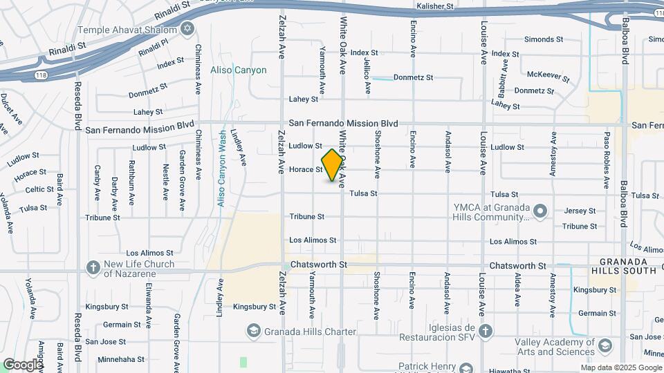 17717 Tulsa St Map and Location Details