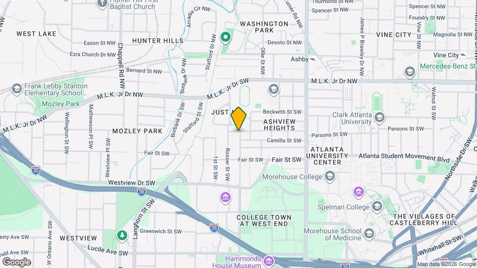 139 Lawton St SW Map and Location Details