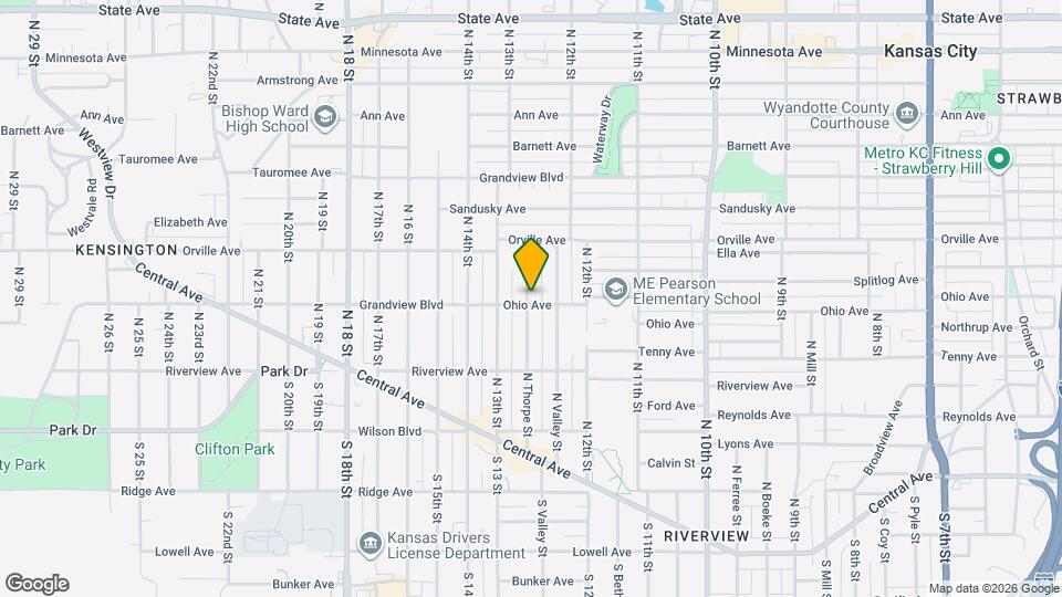 1238 Ohio Ave Map and Location Details