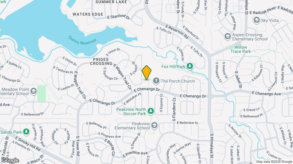 4861 S Dunkirk Way Map and Location Details