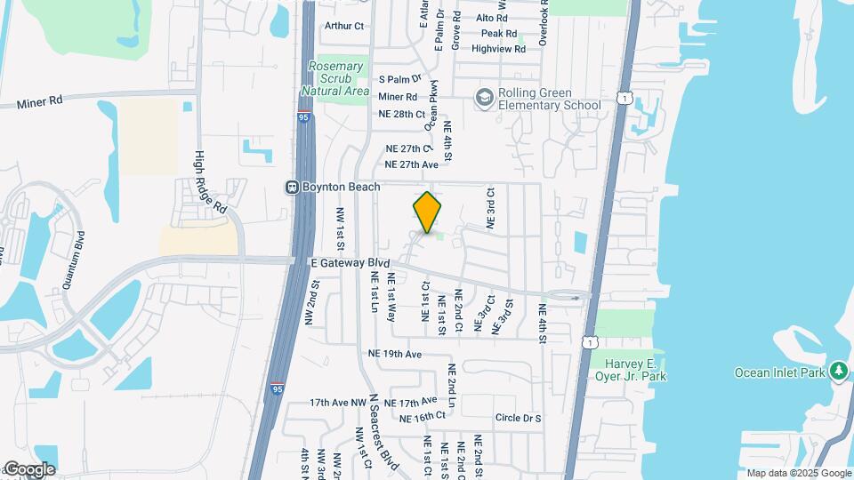 2520 NE 1st Ct Map and Location Details