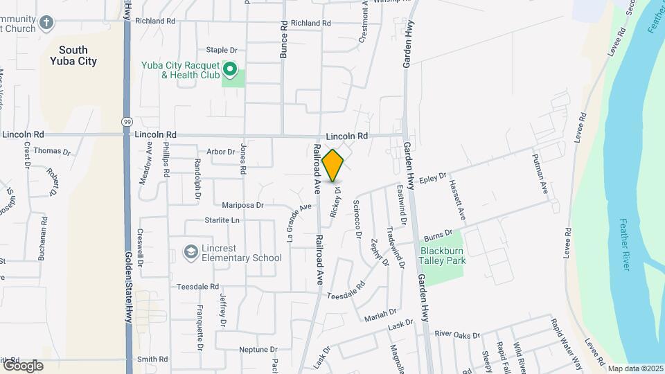 1175-1177 Rickey Dr Map and Location Details