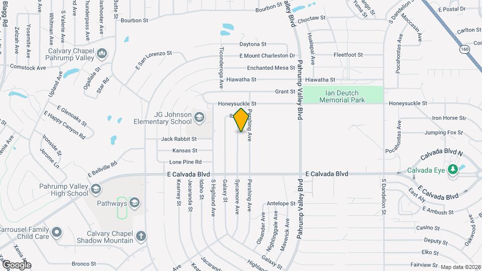 1701 Sycamore Ave Map and Location Details