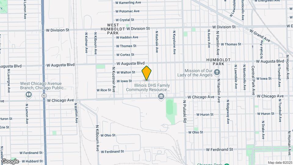 4203 W Iowa St Map and Location Details