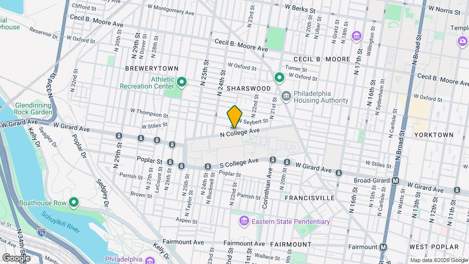 1257 N 23rd St Mapa y Detalles de la Ubicación