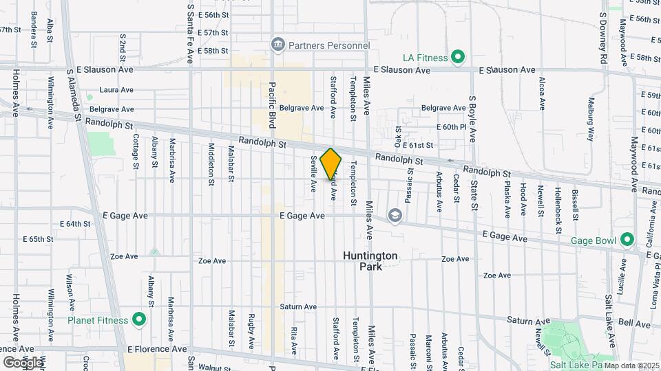 6311 Stafford Ave Map and Location Details