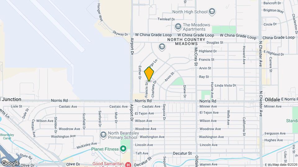 709 Francis St Map and Location Details