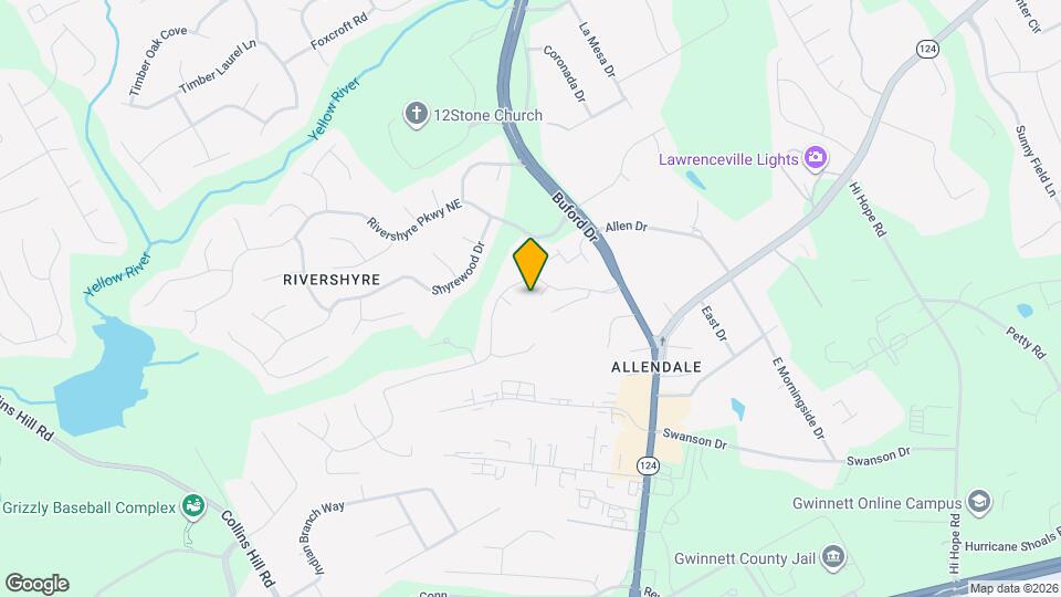 1116 Short Line Ct, Unit 203-04TeeSt Map and Location Details