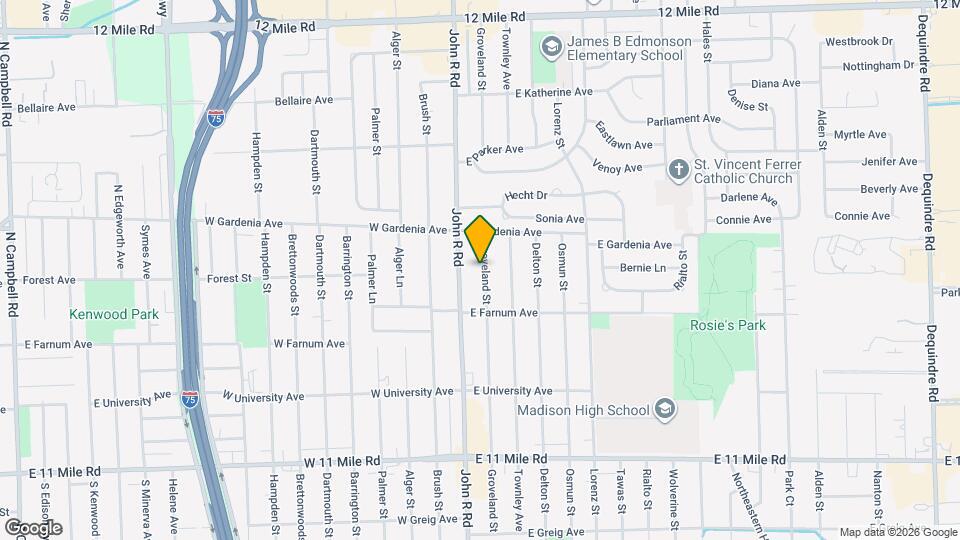 27791 Groveland St Map and Location Details