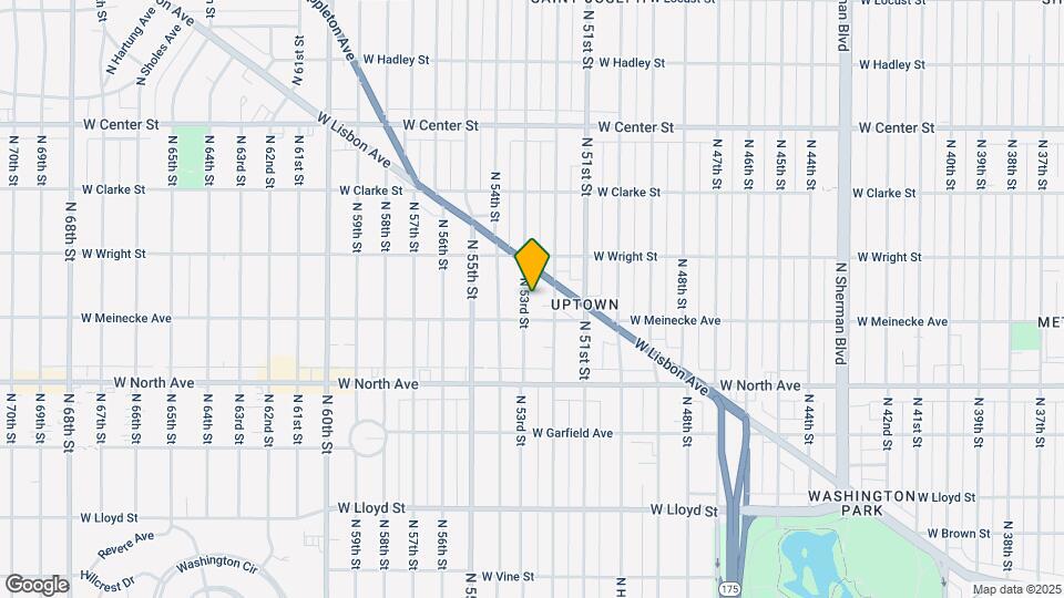 2418 N 53rd St Map and Location Details