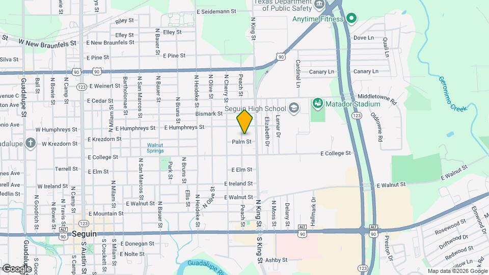 803 Peach St Map and Location Details