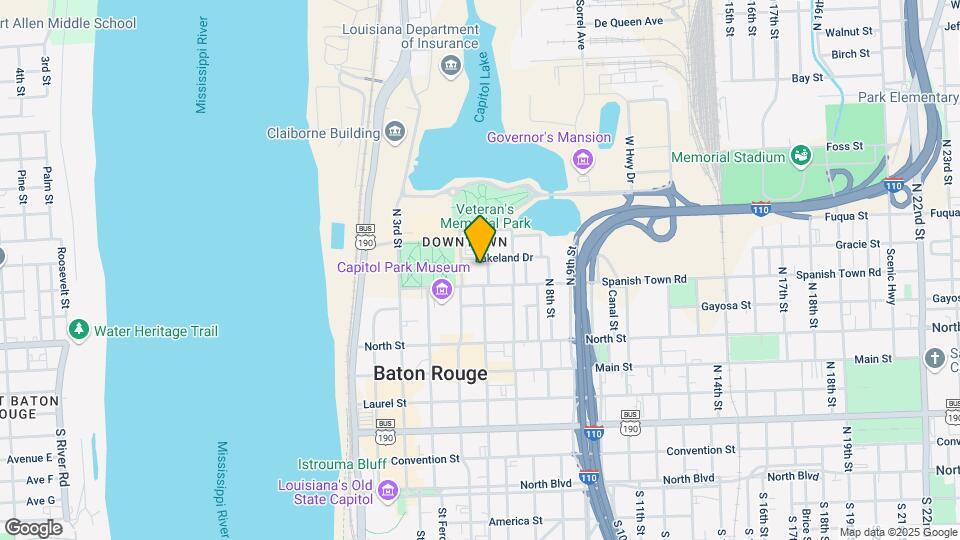837 N 6th St Map and Location Details