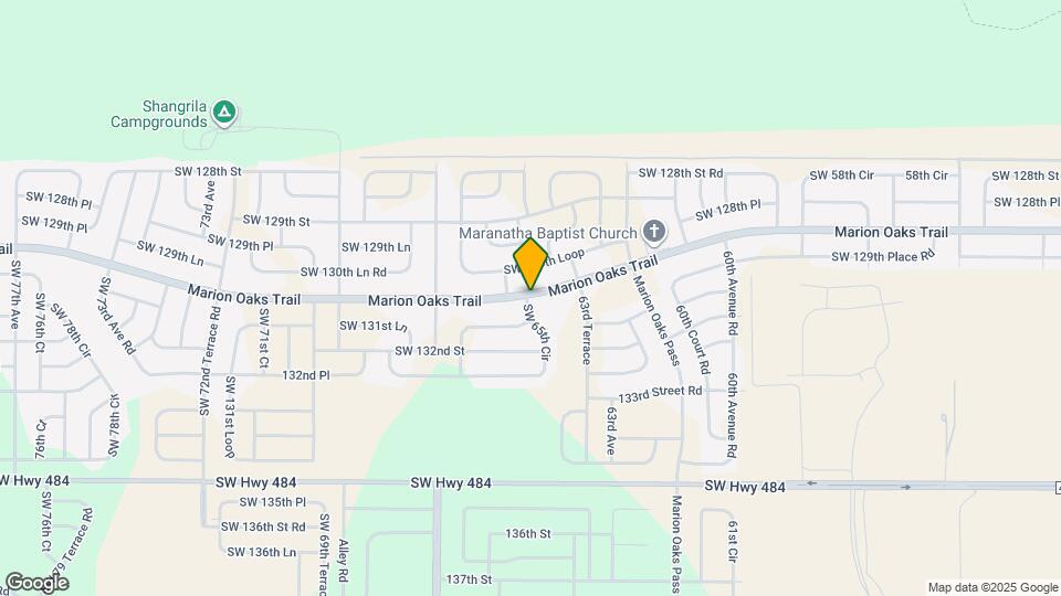 572 Marion Oaks Trail Map and Location Details