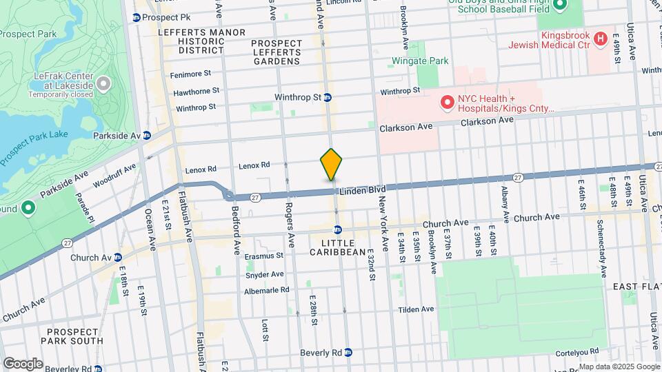241 Linden Blvd Map and Location Details