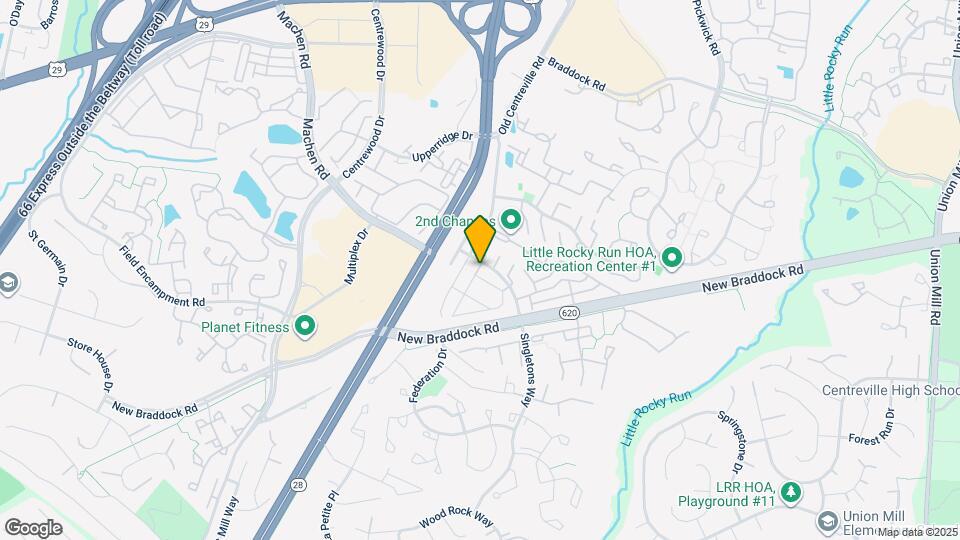 6101 Hoskins Hollow Cir Map and Location Details