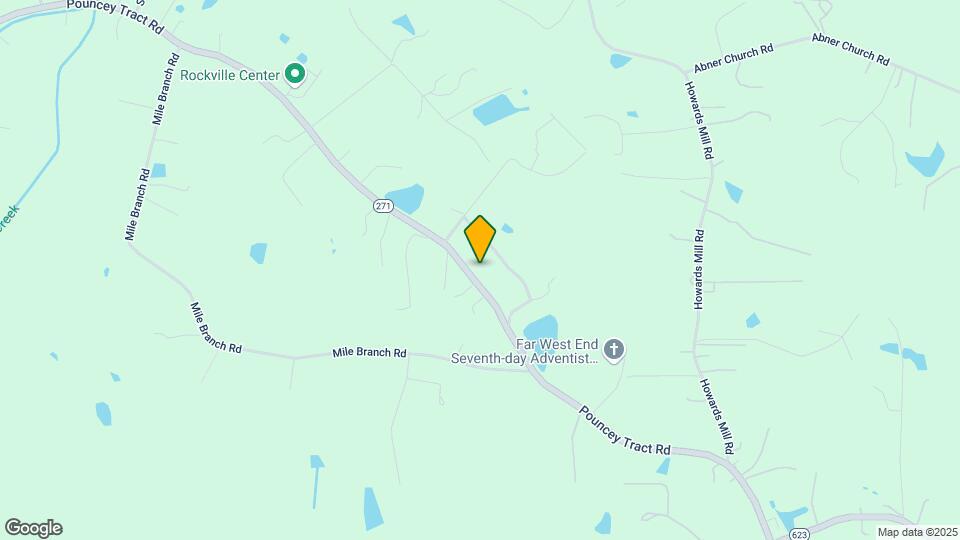 16090 Pouncey Tract Rd Map and Location Details