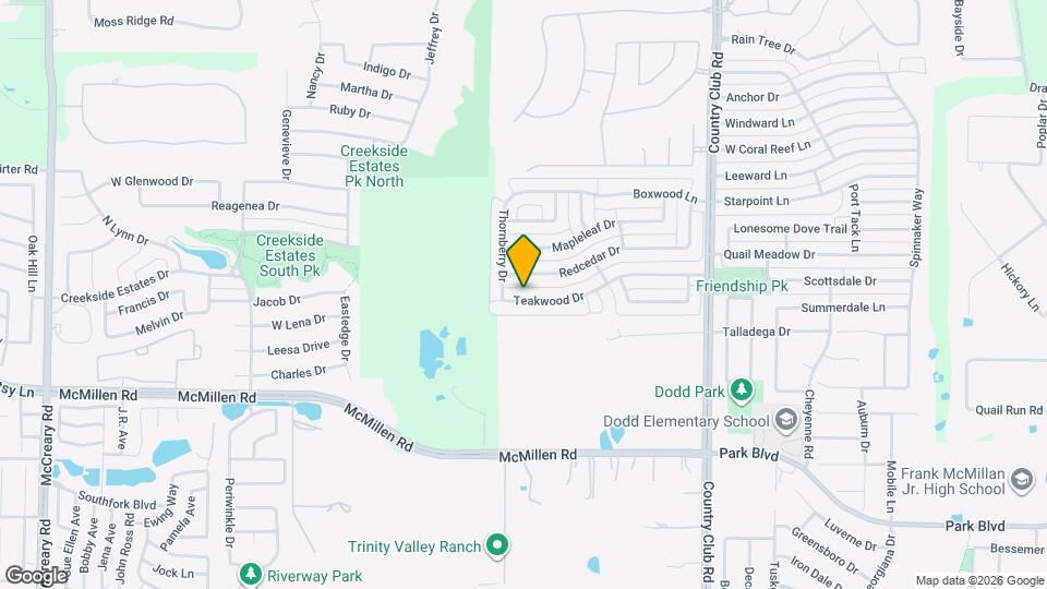 1731 Teakwood Dr Map and Location Details