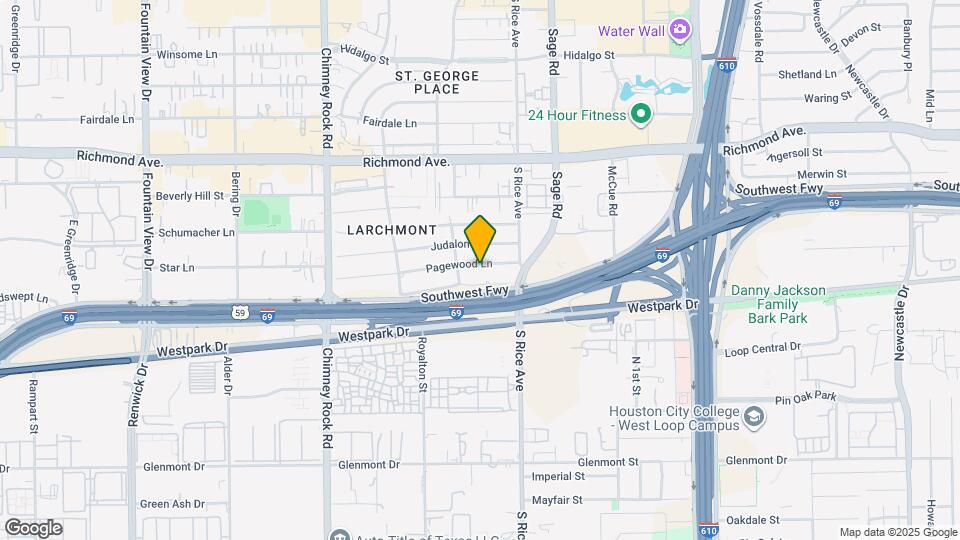 5329 Pagewood Ln Map and Location Details