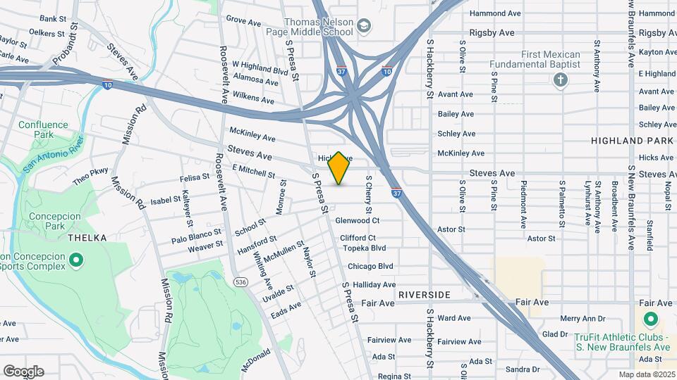 124 Arlington Ct Map and Location Details