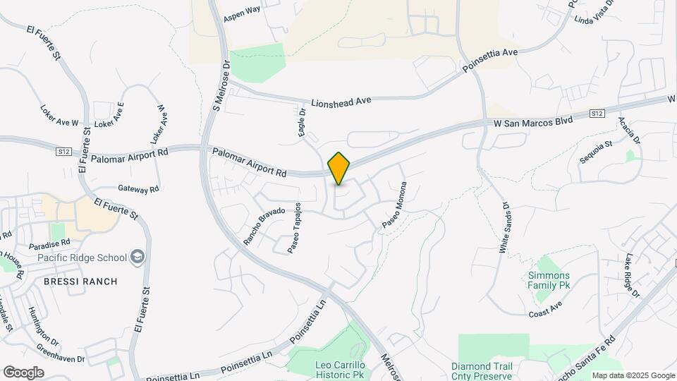 6076 Paseo Carreta Map and Location Details