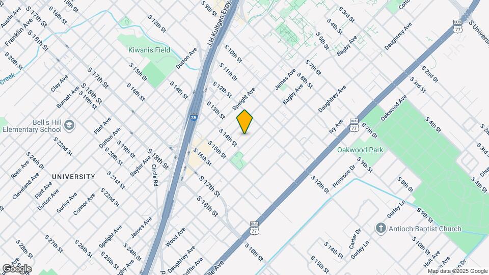 1305 Bagby Ave Map and Location Details