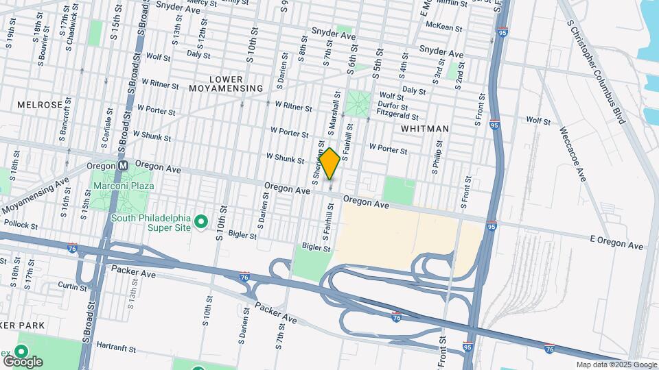 2640 S 6th St Map and Location Details