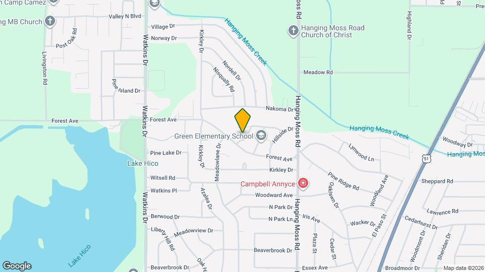 4625 Tennyson St Map and Location Details