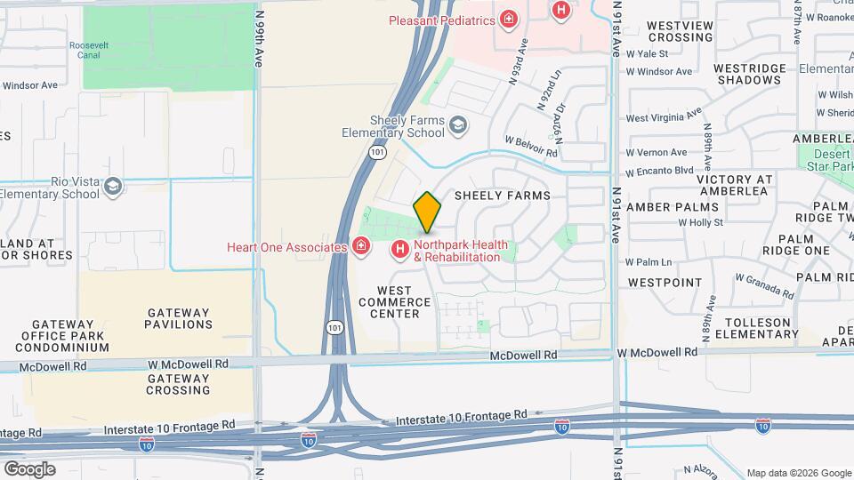 9444 W Hubbell St Map and Location Details