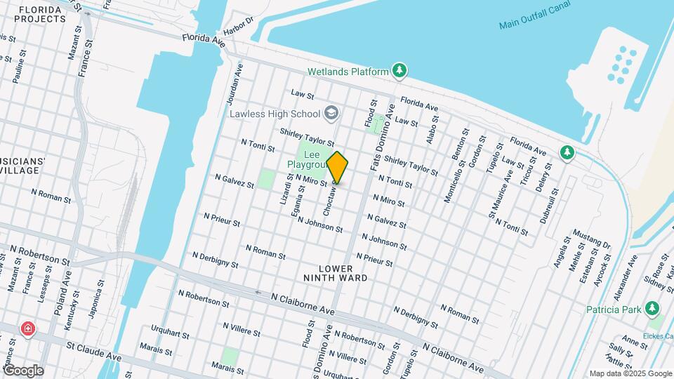 5434 N Miro St Mapa y Detalles de la Ubicación
