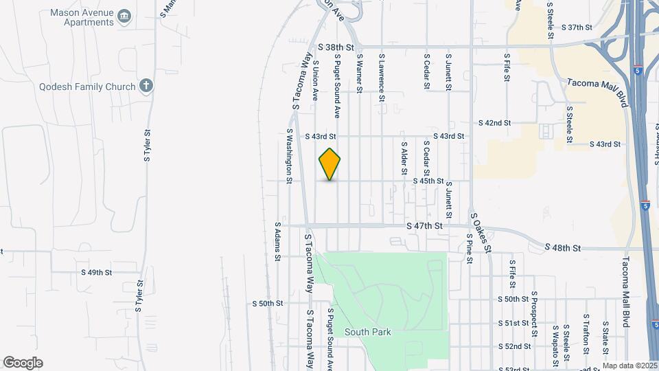 3508 S 45th St Map and Location Details
