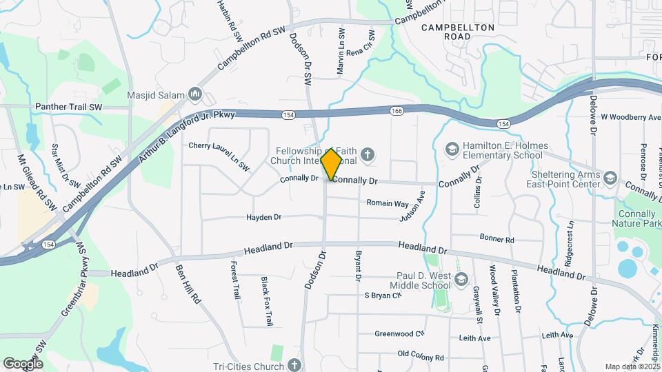 2250 Dodson Dr Map and Location Details