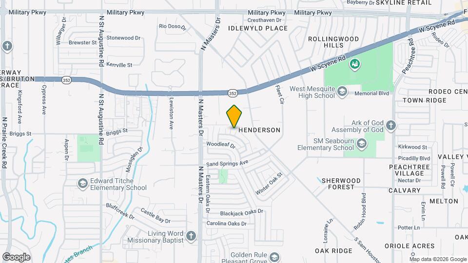 2708 Briarbank Cir Map and Location Details