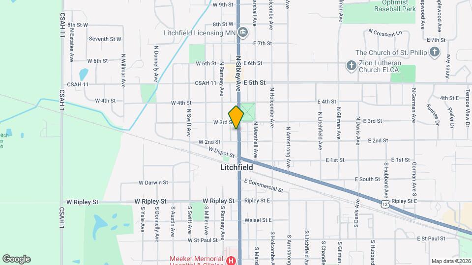 217 N Sibley Ave, Unit 1 Mapa y Detalles de la Ubicación