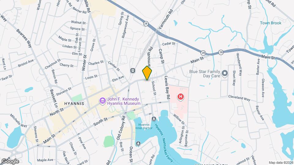 Residences at Hyannis Harbor Map and Location Details