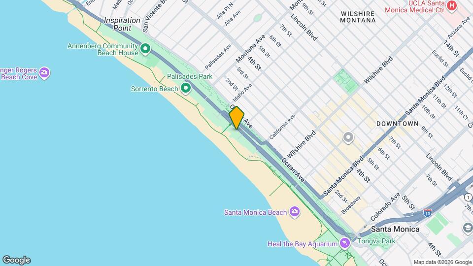 964 Palisades Beach Rd Map and Location Details