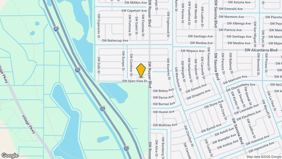 1733 SW Open View Dr Map and Location Details