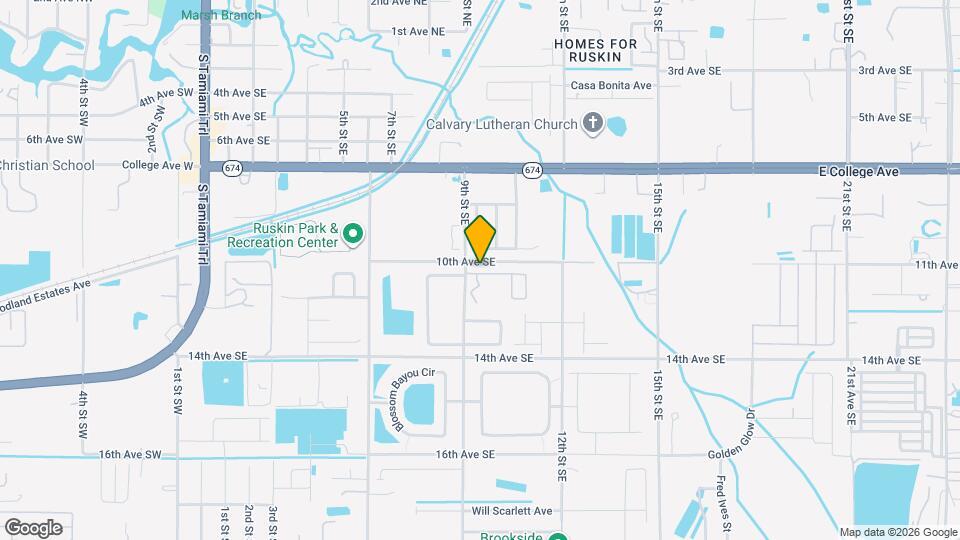 Manatee Village Map and Location Details