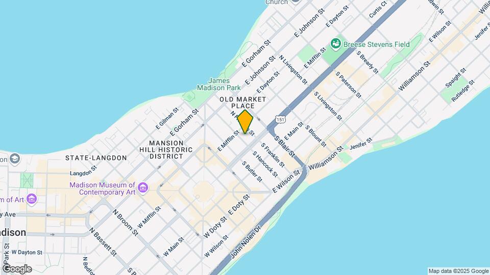 15 N Hancock Mapa y Detalles de la Ubicación